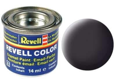 Revell Barva emailová - 32106: matná dehtově černá (tar mat)