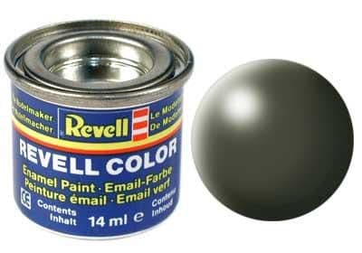 Revell Barva emailová - 32361: hedvábná olivově zelená (olive green silk)
