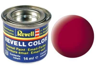 Revell Barva emailová - 32136: matná karmínová (carmine red mat)