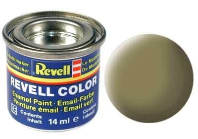 Revell Barva emailová - 32142: matná olivově žlutá (olive yellow mat)