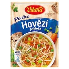 Vitana Poctivá hovězí polévka 78g