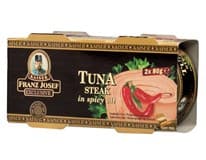 FRANZ JOSEF KAISER Tuňák celý v olej s Chilli 2 x 80 g