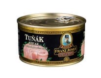 FRANZ JOSEF KAISER Tuňák steak v slunečnicovém oleji 385 g