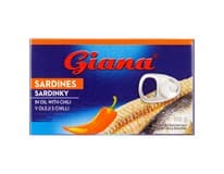 Giana Sardinky v oleji s Chilli 5 x 125 g