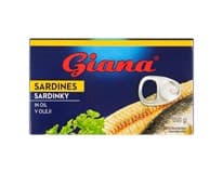 Giana Sardinky v oleji 5 x 125 g