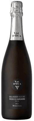 Val d’Oca Prosecco Valdobbiadene Superiore Brut DOCG Black