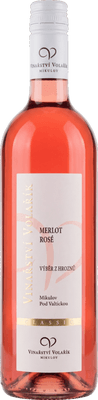 Vinařství Volařík Merlot Rosé, výběr z hroznů