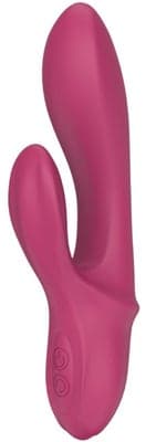 Sexy Elephant Silikonový vibrátor s výběžkem na klitoris Bunny Duo (19,2 cm)