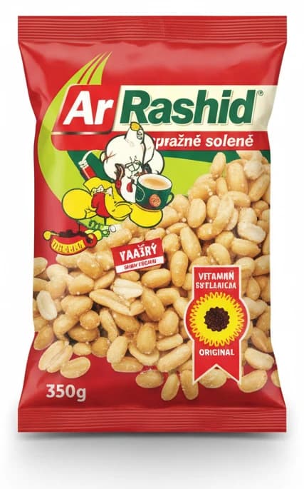 Arašídy pražené solené