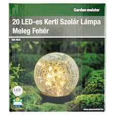 Garden meister Solární LED zahradní lampa