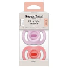 Tommee Tippee Ultra-light silikonový dudlík 0-6m 2 ks