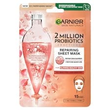 Garnier Skin Naturals regenerační textilní maska s probiotickými frakcemi, 22 g