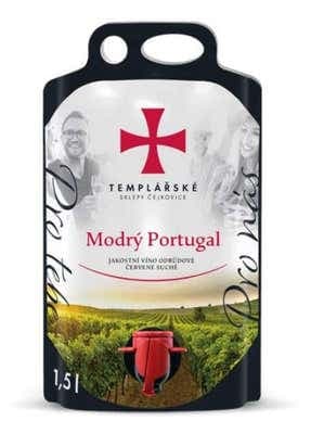 Templářské Sklepy Čejkovice Modrý Portugal