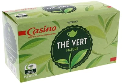 Casino zelený čaj 25 sáčků