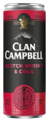 Clan Campbell W&Cola RTD (6%)
