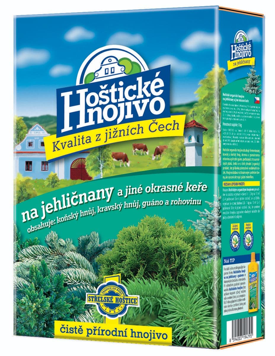 Hoštické hnojivo na jehličnany 1 kg
