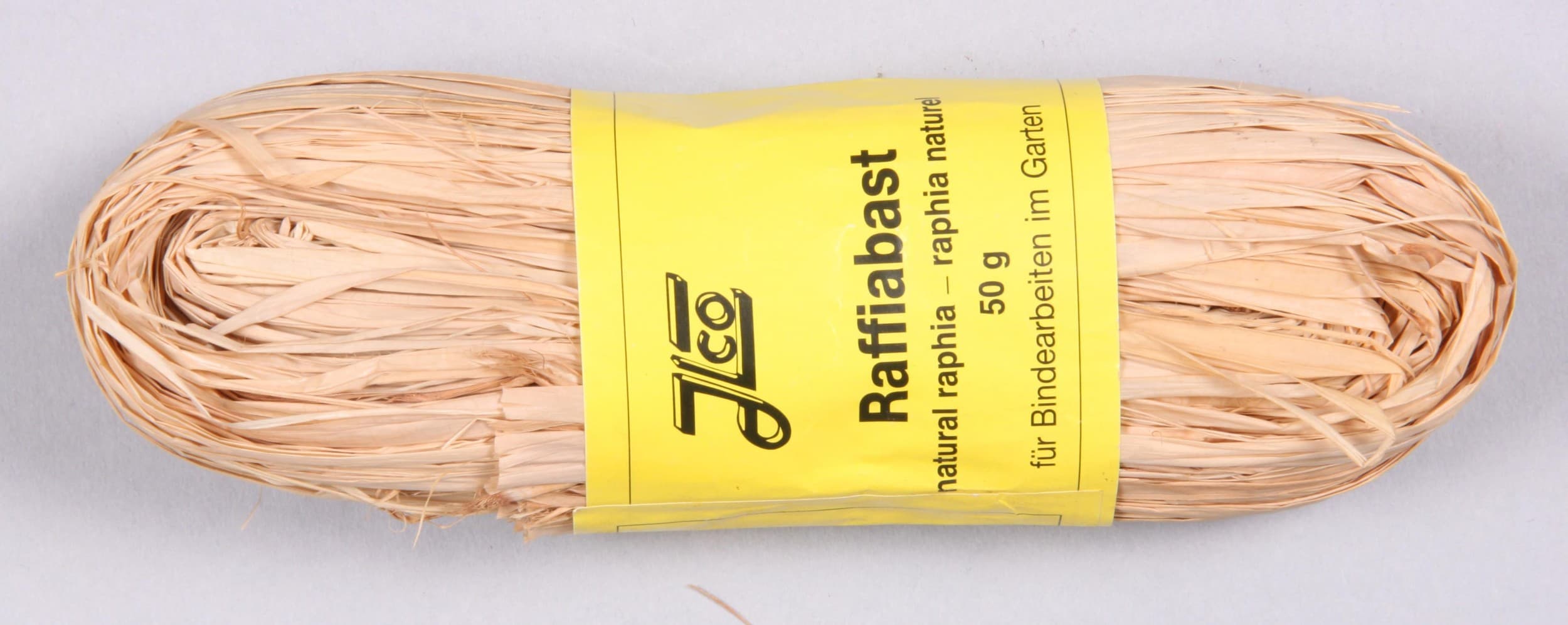 Lýko RAFFIA provaz přírodní 50g