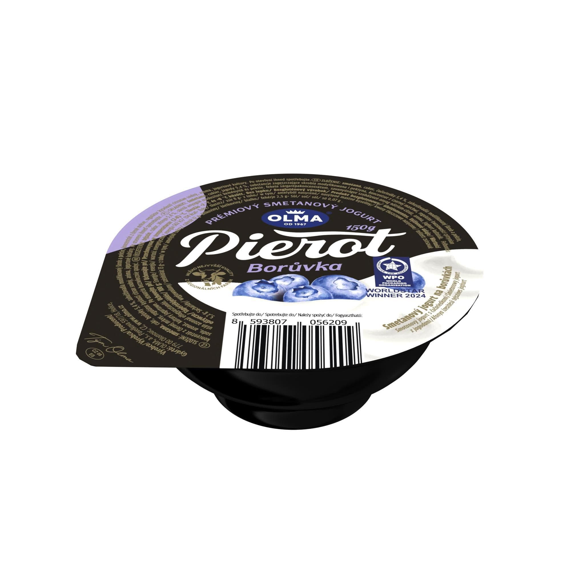 Pierot borůvka 8% 150g