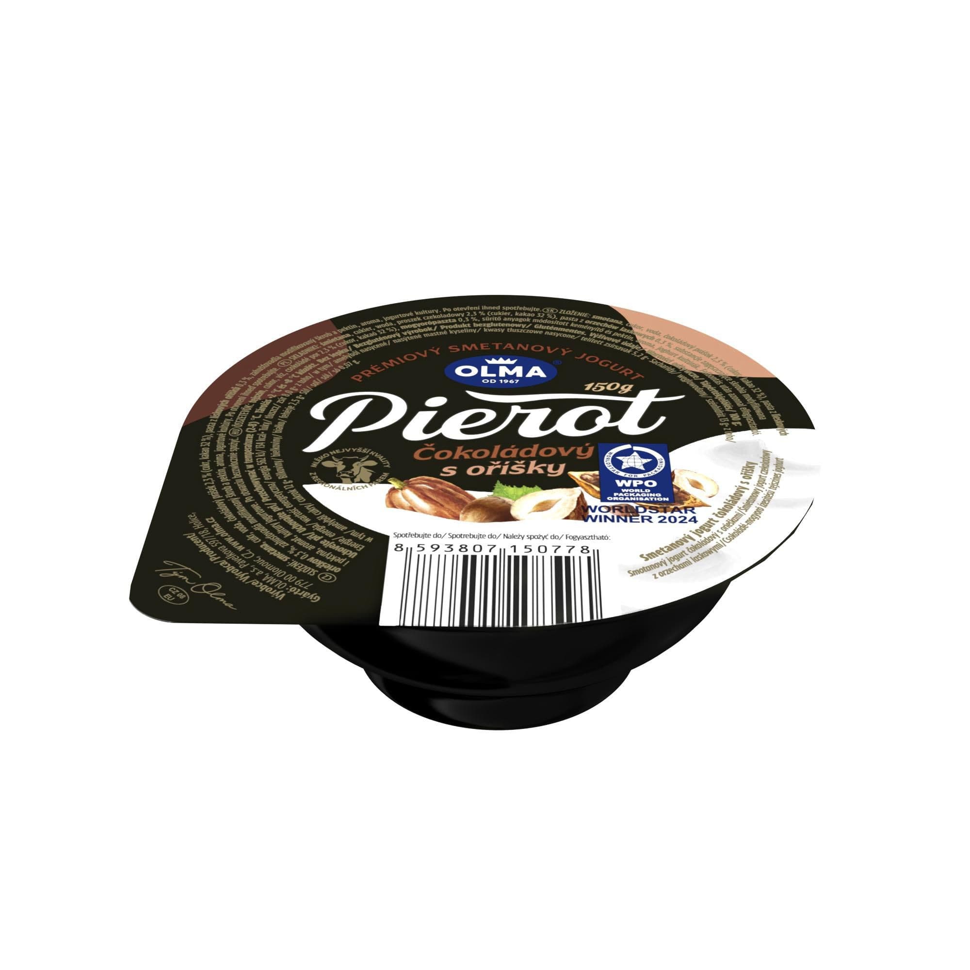 Pierot čoko-ořech 8% 150g