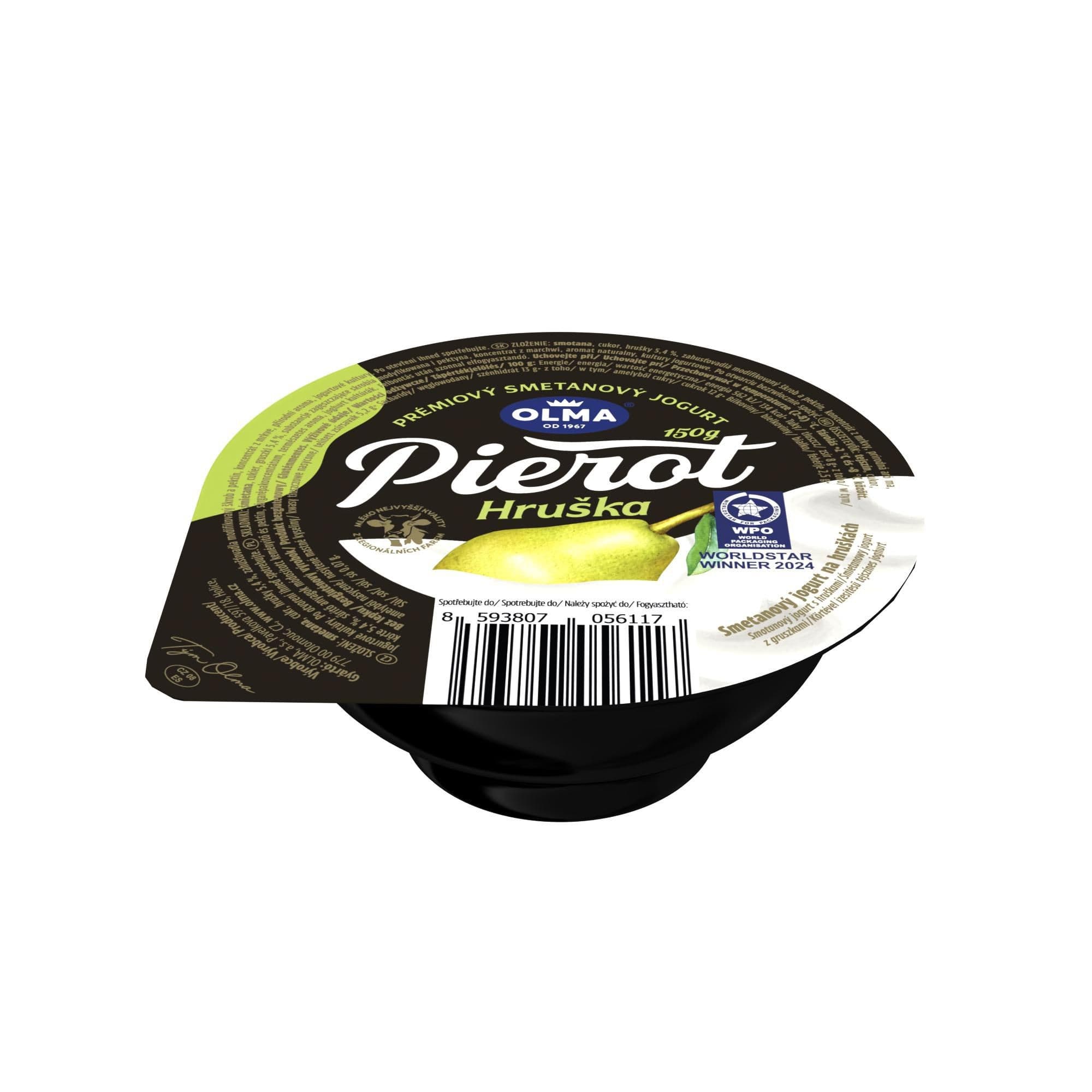 Pierot hruška 8% 150g