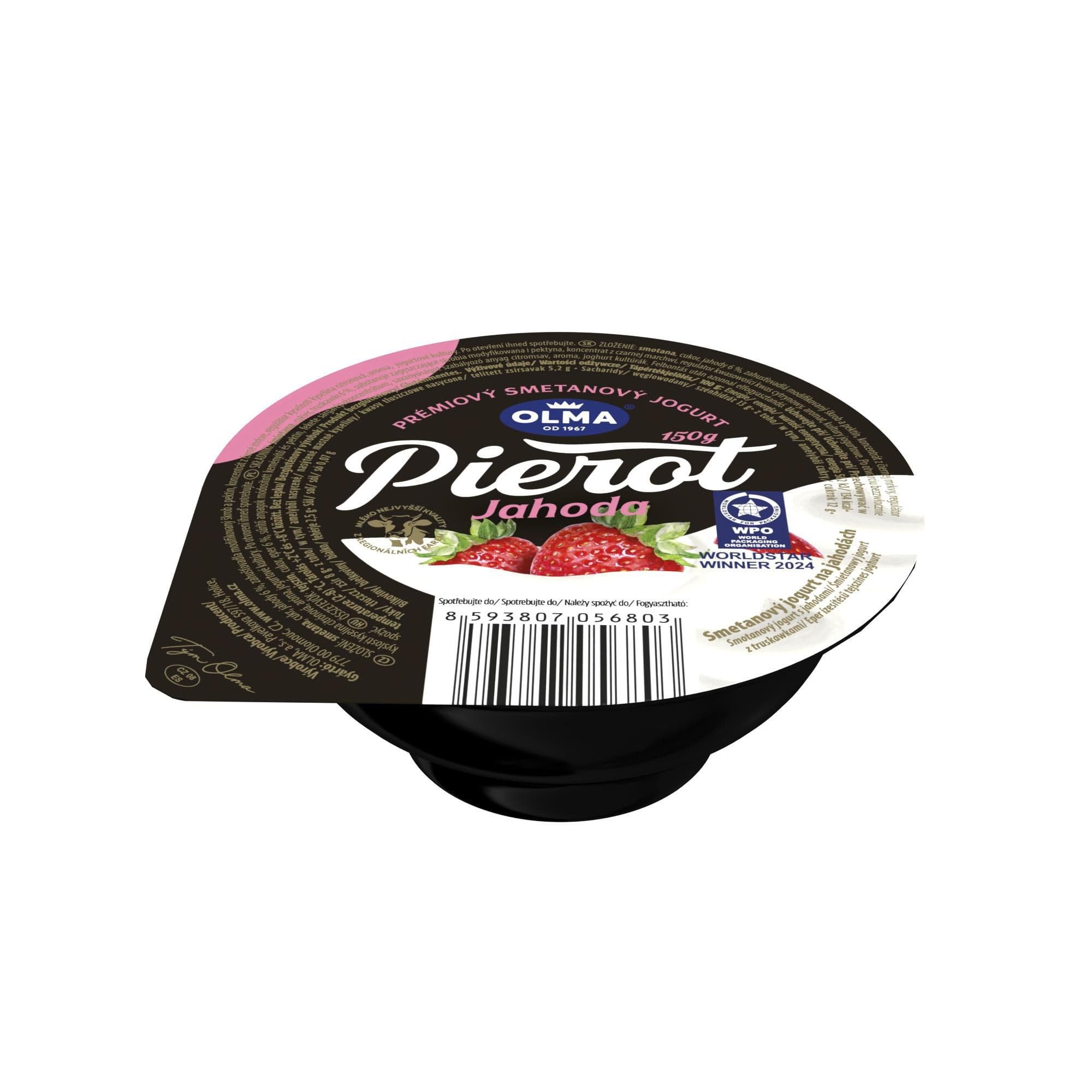 Pierot jahoda 8% 150g