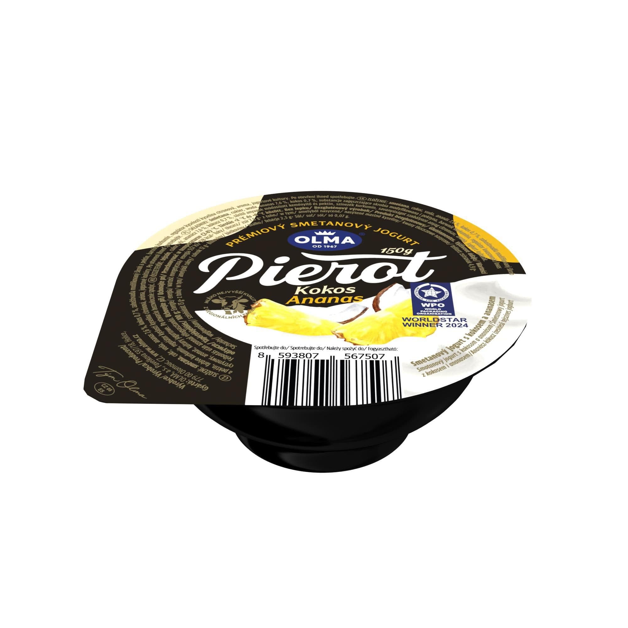 Pierot kokos - ananas 7,5% 150g
