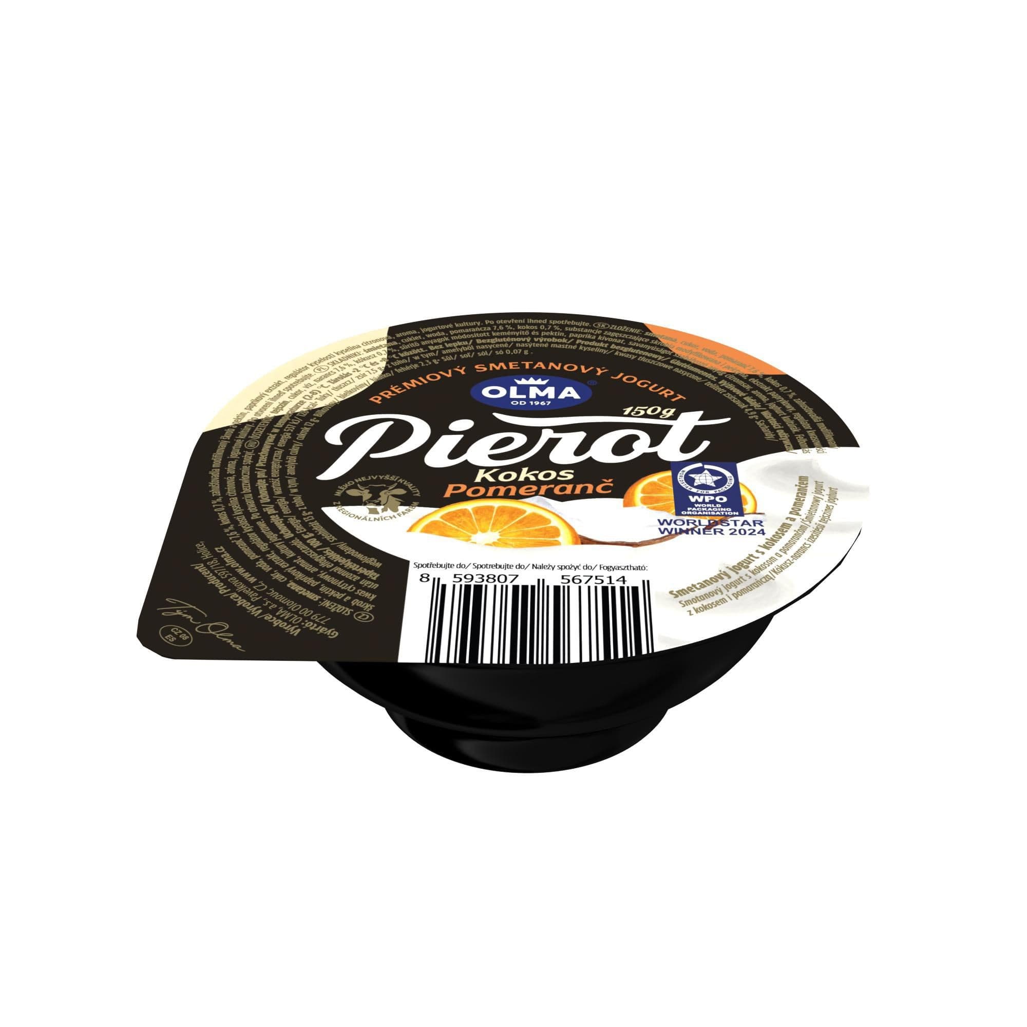 Pierot kokos - pomeranč 7,5% 150g