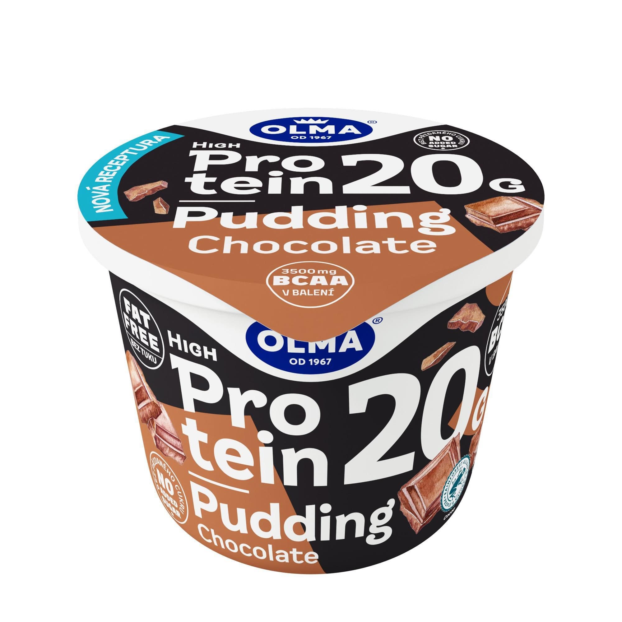 Olma Čokoládový puding s vysokým obsahem bílkovin 200g