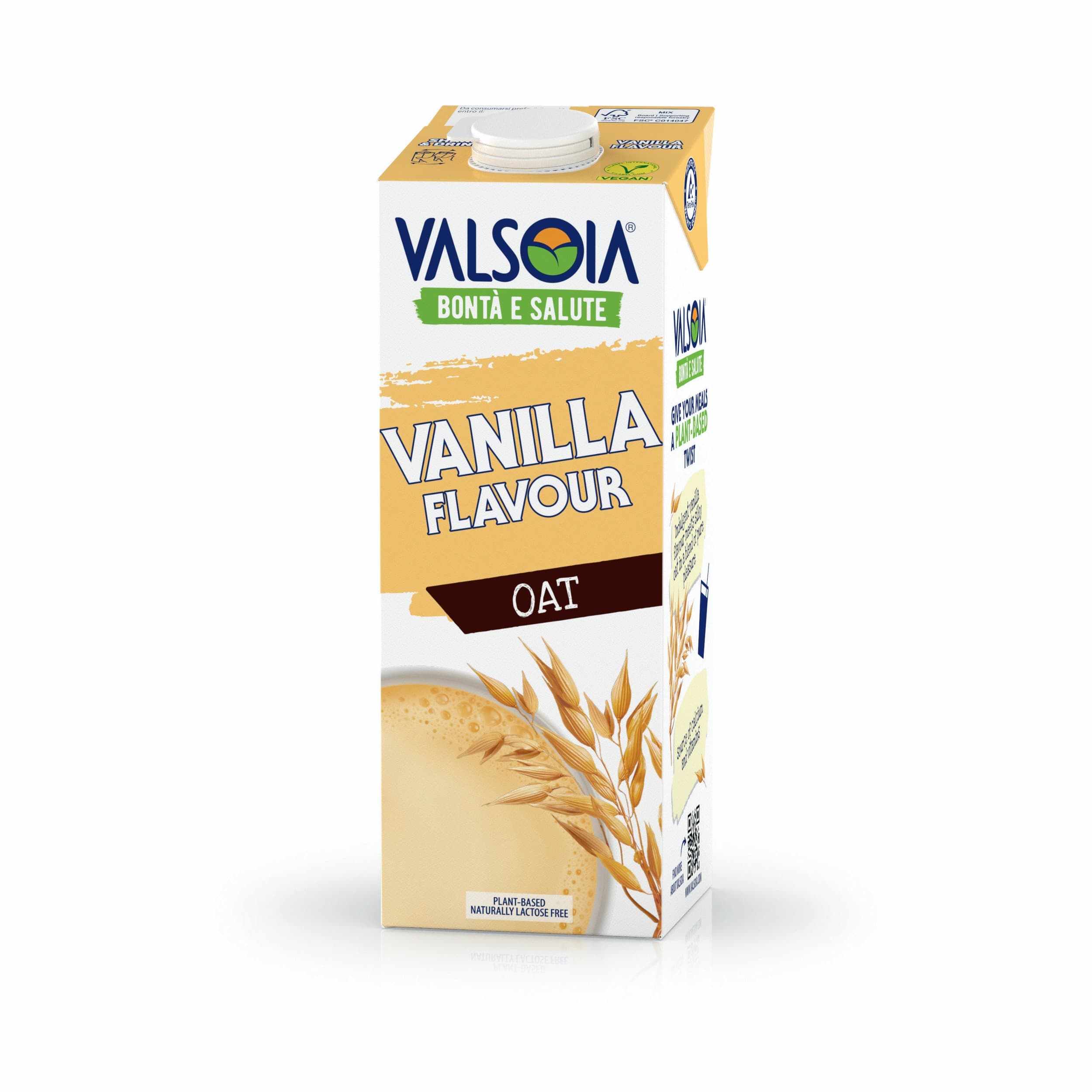 Valsoia ovesný nápoj s vanilkovou příchutí 1l
