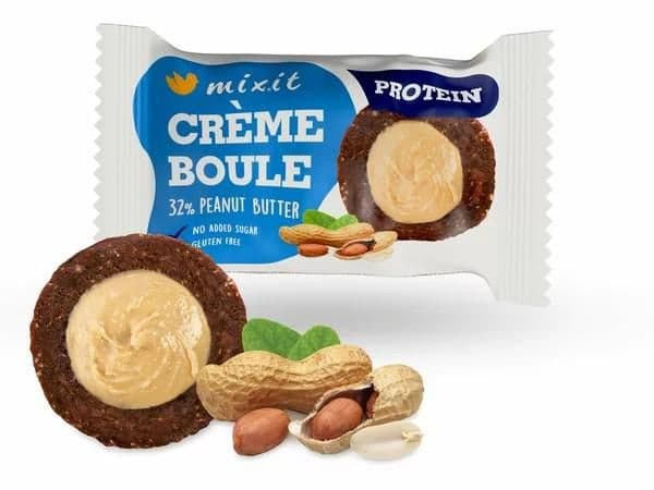 Mixit Proteinová Crème boule - Peanut butter 30g