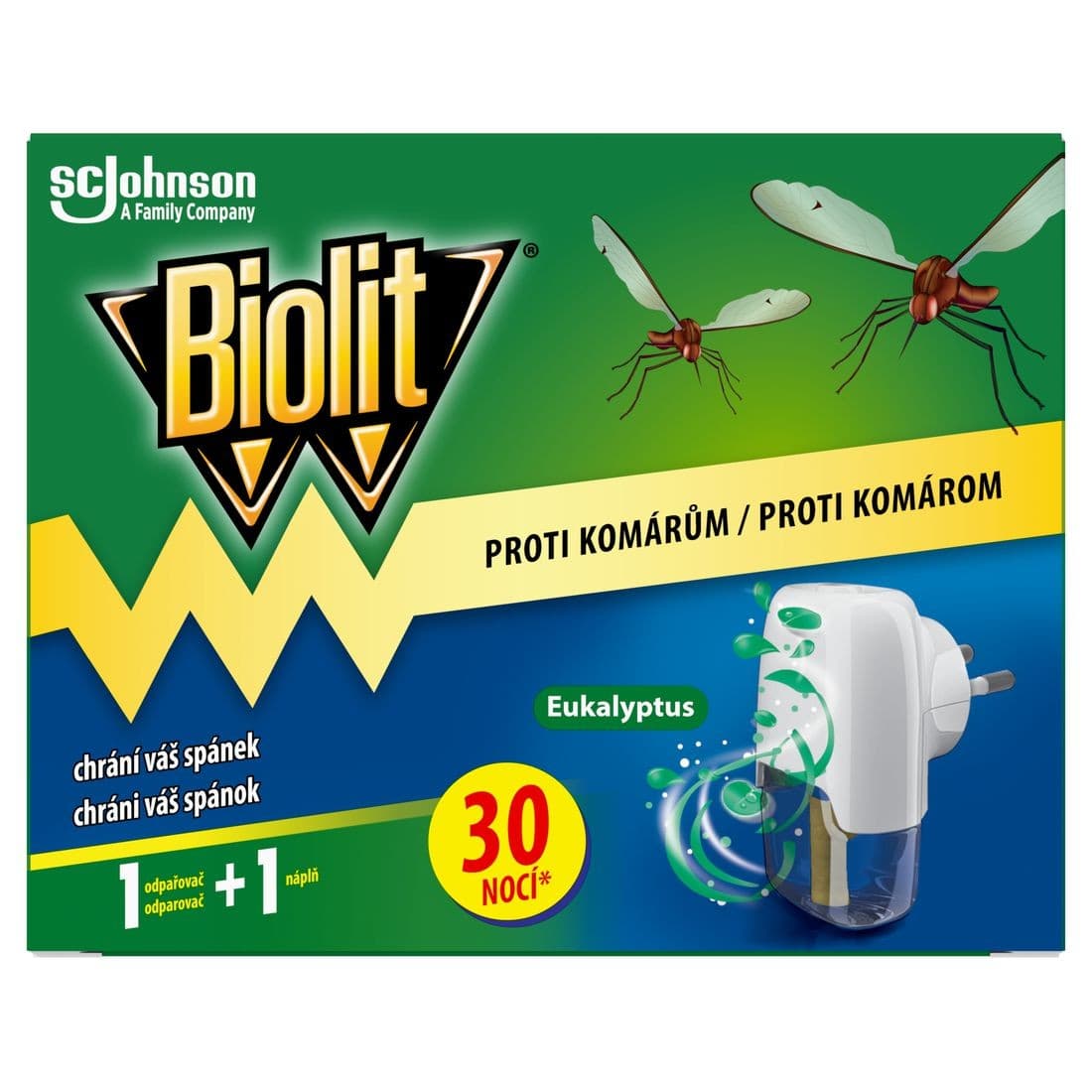 Biolit elektrický odpařovač Eukalyptus 30 nocí 21ml