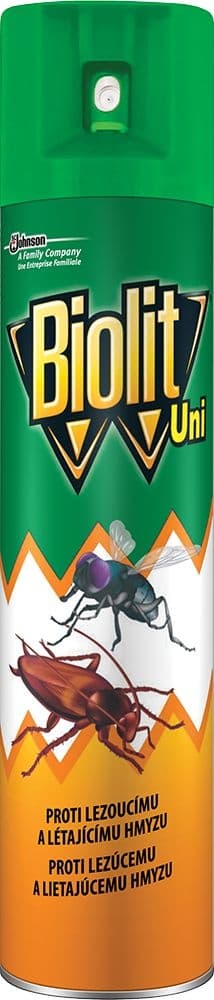 Biolit Uni proti lezoucímu a létajícímu hmyzu 300 ml