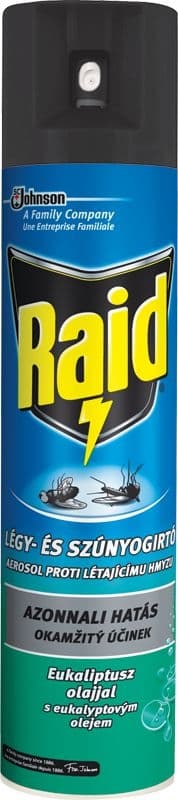 Raid Aerosol proti létajícímu hmyzu eukalyptus 400 ml