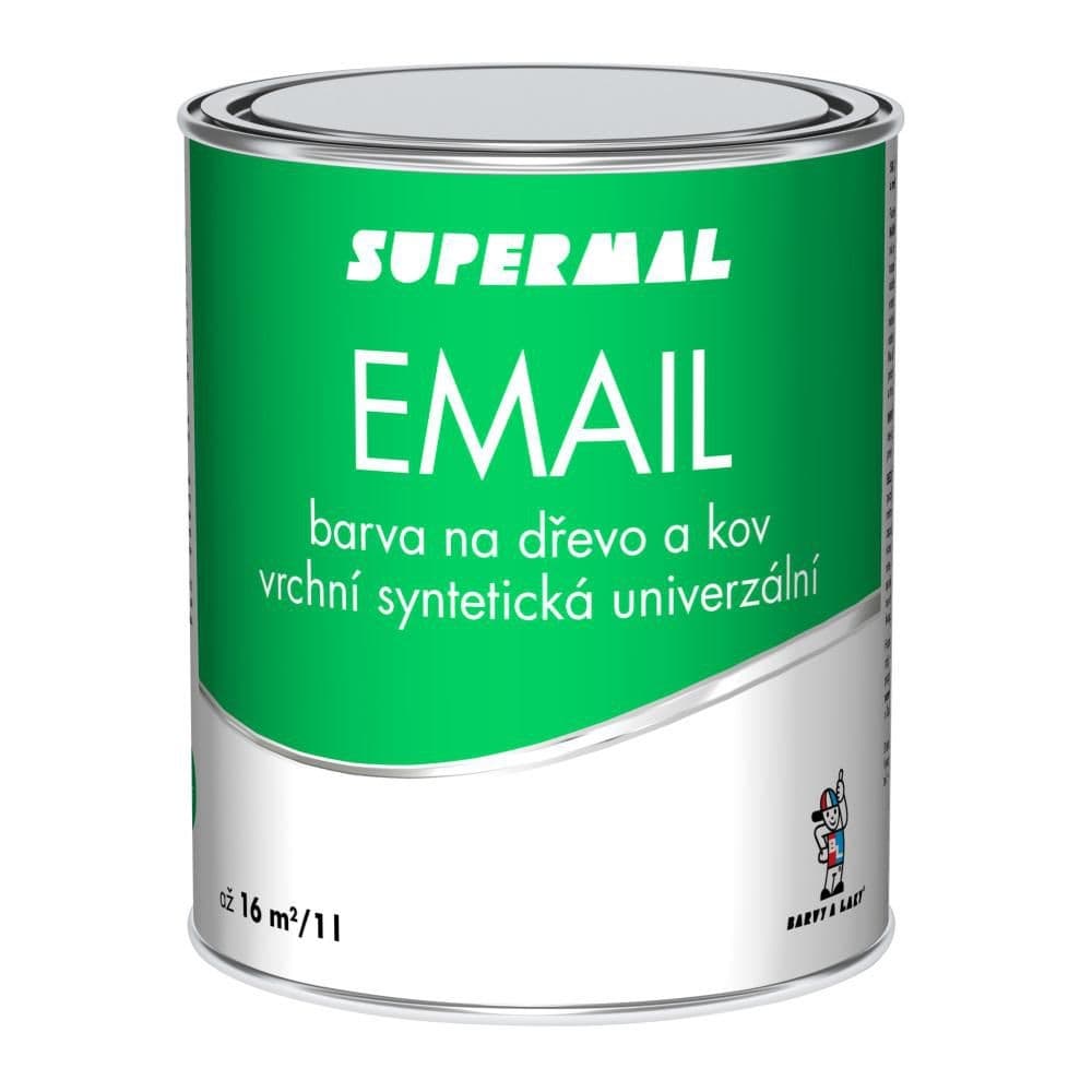 Supermal Email S2013 9110 hliníkový lesk, 0,6 l