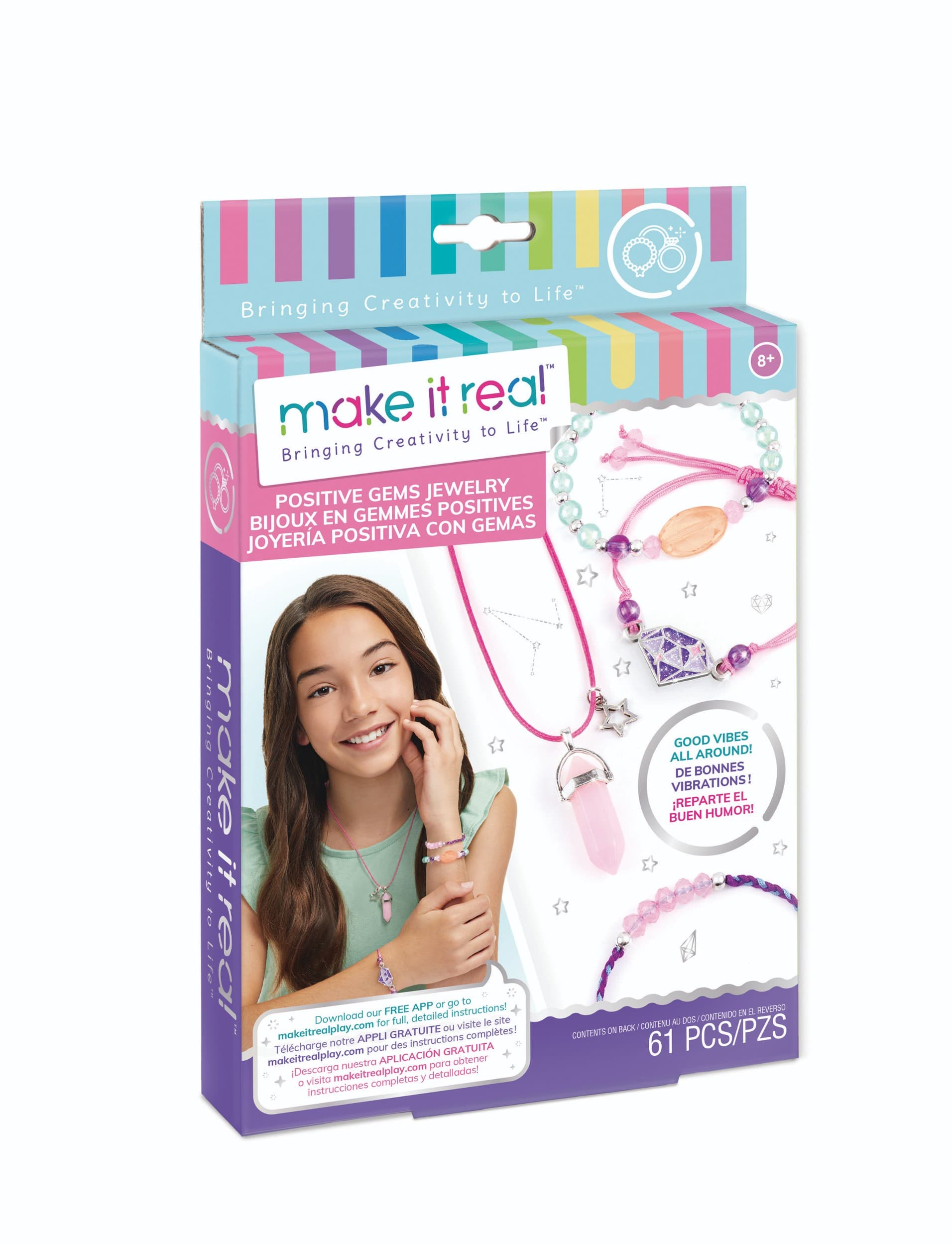 Make It Real Sada na výrobu náramků 109g