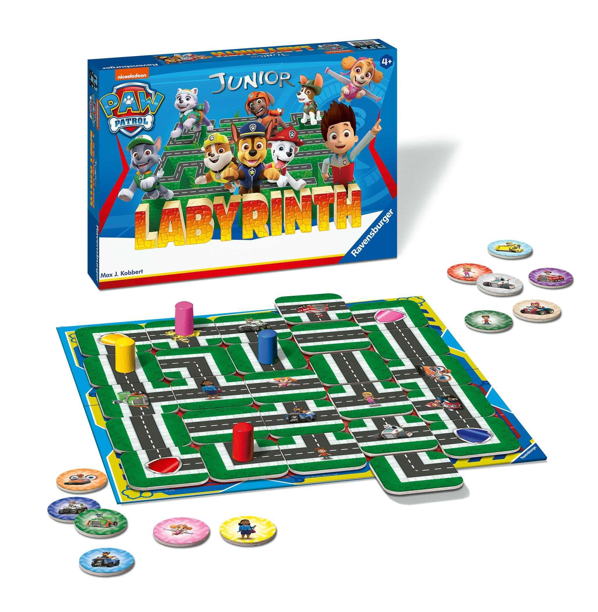 Ravensburger hry 208241 Labyrinth Junior Tlapková patrola