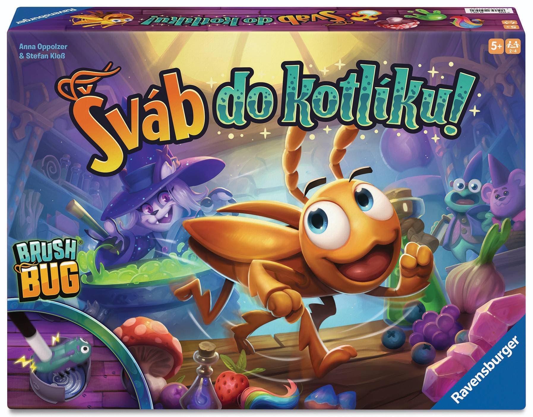 Ravensburger Hry 251582 Šváb do kotlíku!