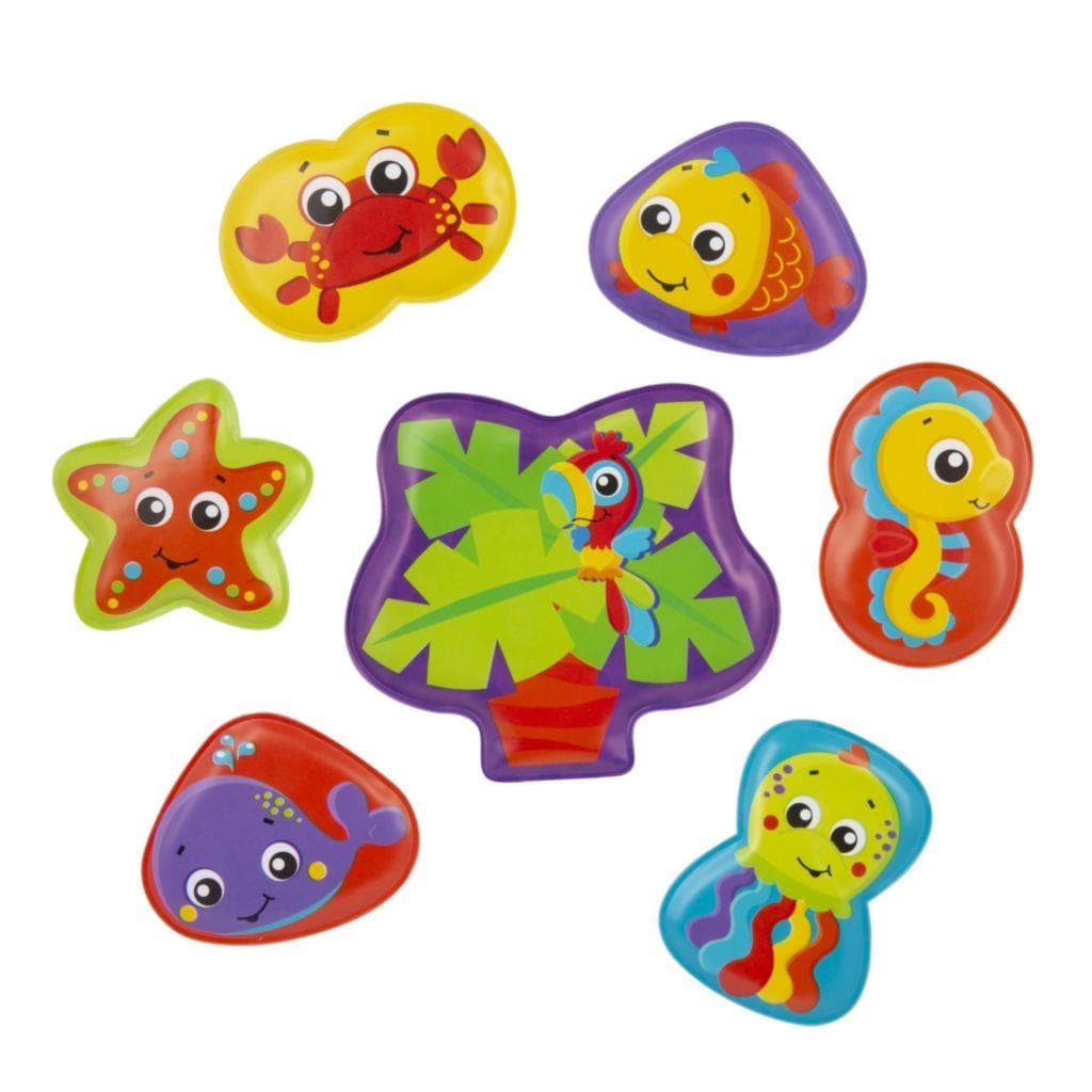 Playgro Veselé vodolepky do vany 7ks