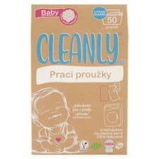 Cleanly Eco Baby prací proužky 50 praní 50 ks