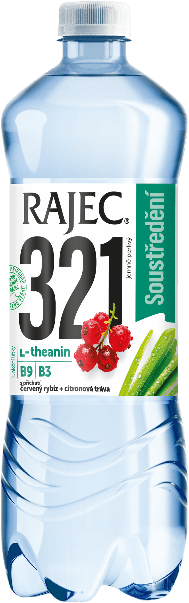 Rajec 321 s příchutí červeného rybízu a citronové trávy