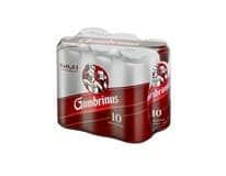 Gambrinus Original 10 pivo 6 x 500 ml plech