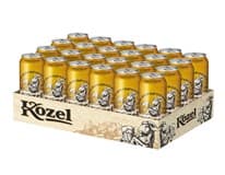 VELKOPOPOVICKÝ Kozel Pivo světlé výčepní 24 x 500 ml plech