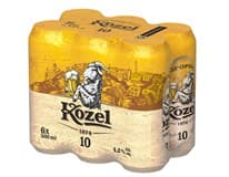 VELKOPOPOVICKÝ Kozel Pivo světlé výčepní 6 x 500 ml plech