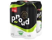 Proud limeta 4 x 500 ml plech multipack