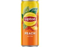 Lipton Ice Tea Ledový čaj broskev 330 ml plech