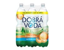 DOBRÁ VODA Ochucená mandarinka neperlivá 6 x 1,5 l