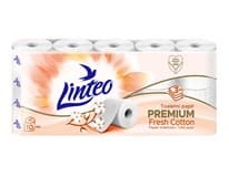 Linteo Cotton Toaletní papír 3vrstvý 15 m 10 ks