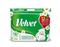 Velvet Toaletní papír heřmánkový 3vrstvý 18,3 m 12 ks