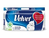 Velvet Toaletní papír 3vrstvý 18,3 m bílý 8 ks