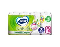 Zewa DeLuxe Cashmere Camomile Toaletní papír 3vrstvý 150 útržků 19,3 m 16 ks